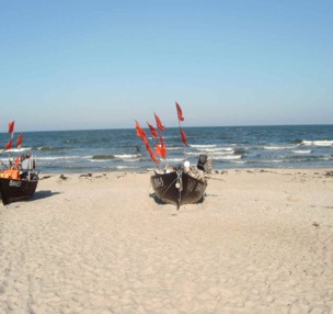 Ostseeimpression am Strand von Baabe